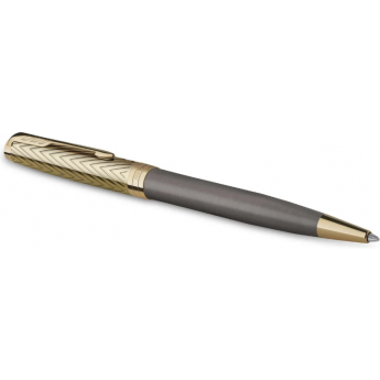 Ручка шариковая PARKER SONNET PIONEERS K542 (2201051) Arrow Grey GT M